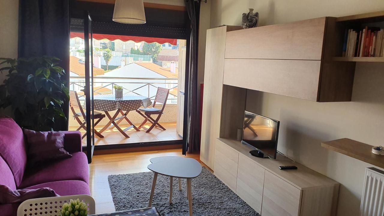 Acogedor Y Moderno Apartamento En Sanxenxo Buitenkant foto